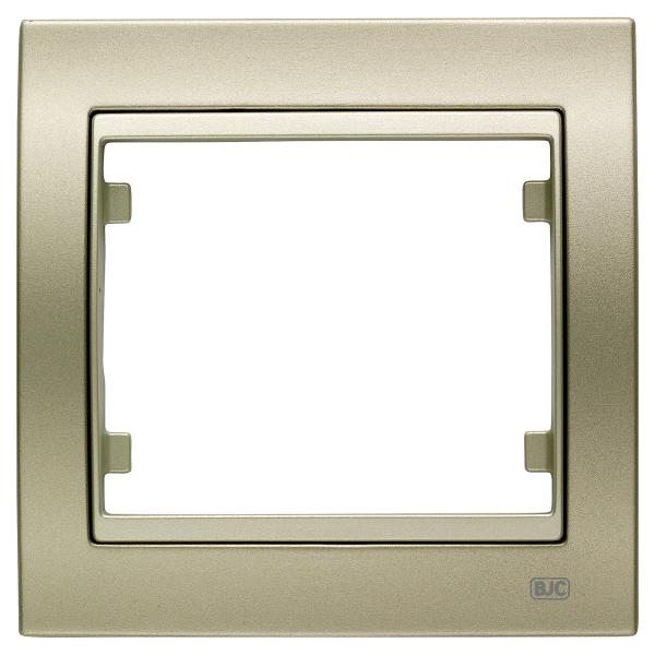 Mega, marco de 1 elemento horizontal-vertical, dorado malta