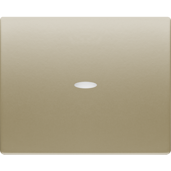 Mega, tecla interruptor /conmutador/ cruzamiento, con señalizador, bronce niebla