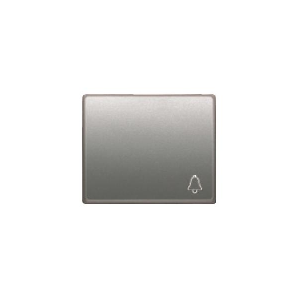 Mega, tecla pulsador timbre aluminio fusion