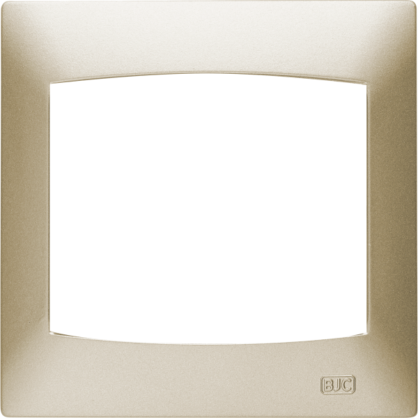 Coral, marco 1 elemento horizontal sin bastidor, dorado perlado