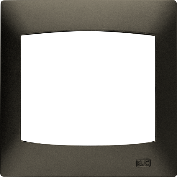 Coral, marco 1 elemento horizontal sin bastidor, gris lava