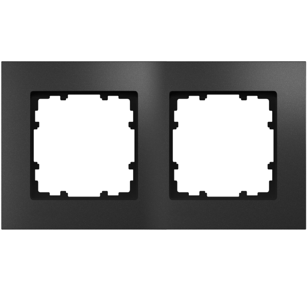 Miro, marco de 2 elementos, carbono metalizado