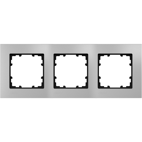 Miro, marco de 3 elementos, aluminio metalizado