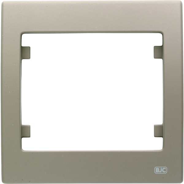 Iris, marco 1 elemento horizontal - vertical, beige cemento