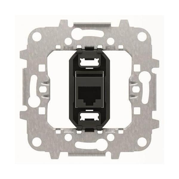 TOMA RJ45 CAT 5E 8 UTP CENTRADO SERIE DE LUJO