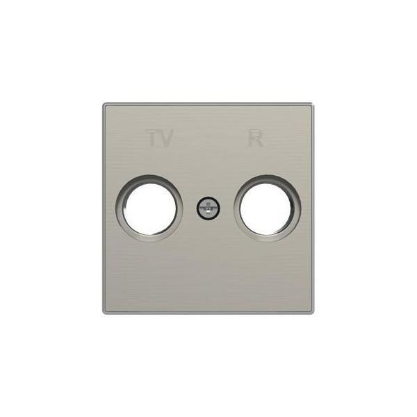 TAPA TOMA TV/R SKY NIESSEN ACERO INOXIDABLE