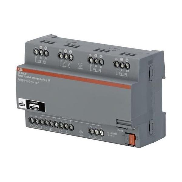 SENSOR/ACTUADOR INTERRUPTOR DIN 8+8 CANALES 6A