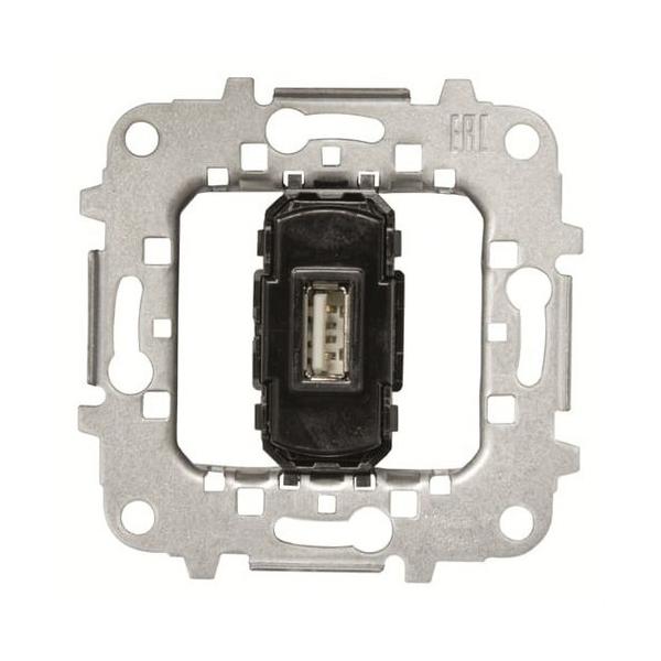 TOMA CARGADOR USB 1x2A/5V SERIE DE LUJO