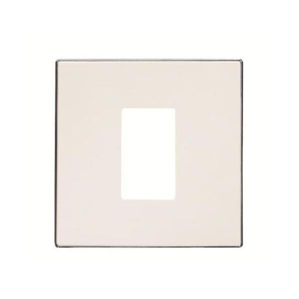 TAPA TOMA VDI SIMPLE BLANCO