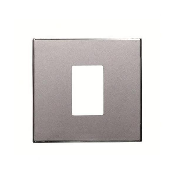 TAPA TOMA VDI SIMPLE PLATA