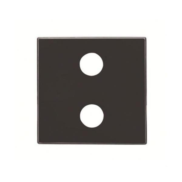 TAPA TOMA VDI 2RCA NEGRO SOFT