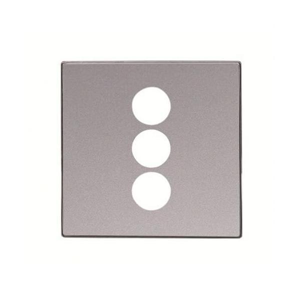 TAPA TOMA VDI 3RCA PLATA