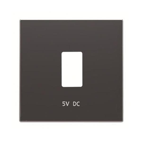 TAPA CARGADOR USB SIMPLE SKY NIESSEN NEGRO SOFT