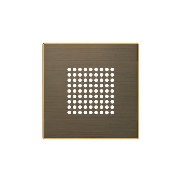 TAPA TIMBRE / ALTAVOZ / ZUMBADOR DE LA SERIE SKY COLOR ORO ENVEJECIDO