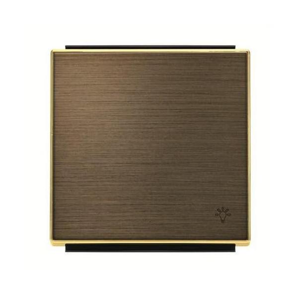 TECLA PULSADOR LUZ SKY NIESSEN ORO ENVEJECIDO