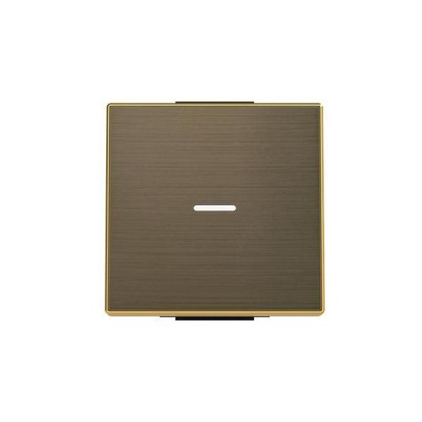 TECLA INTERRUPTOR CON VISOR SKY NIESSEN ORO ENVEJECIDO