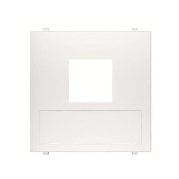 TAPA PLANA 1 SOPORTE SIN PERSIANA ZENIT BLANCO