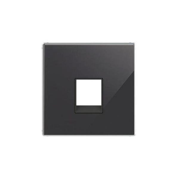 TAPA TOMA DE TELFONO / INFORMTICA SKY NIESSEN CRISTAL NEGRO