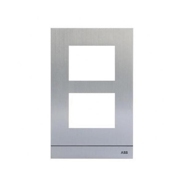 PLACA DE CALLE 8 MÓDULOS TAMAÑO 2/4 ALUMINIO