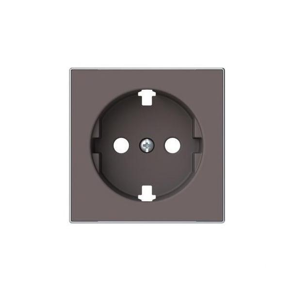 TAPA BASE ENCHUFE SCHUKO PLANO SKY NIESSEN TAUPÉ