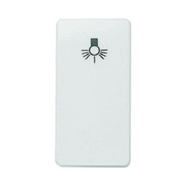 PULSADOR LUZ STYLO BLANCO ALPINO
