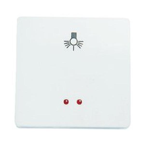 PULSADOR LUZ CON VISOR STYLO BLANCO ALPINO