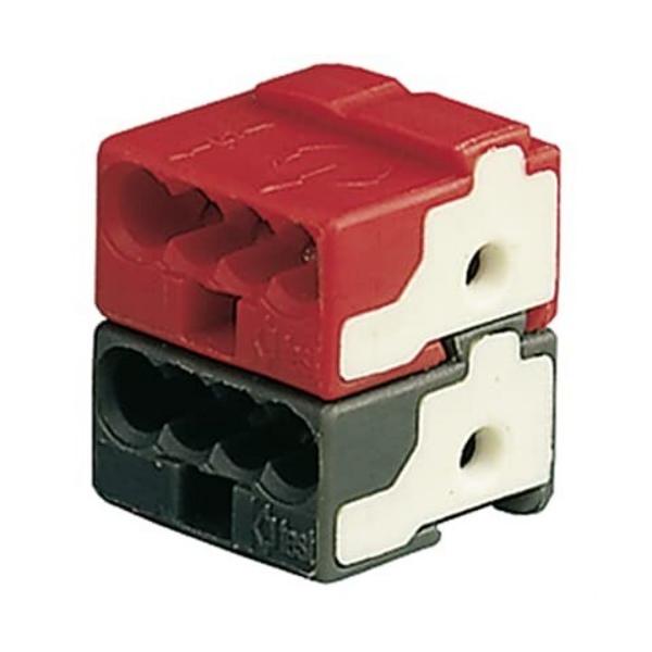 CONECTOR PARA COMPONENTES BUS ROJO/NEGRO