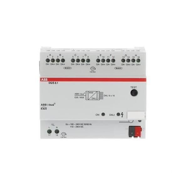 GATEWAY DALI 8 CANALES DIN 6M