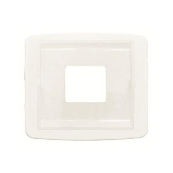 TAPA CARGADOR USB ARCO BLANCO ALPINO
