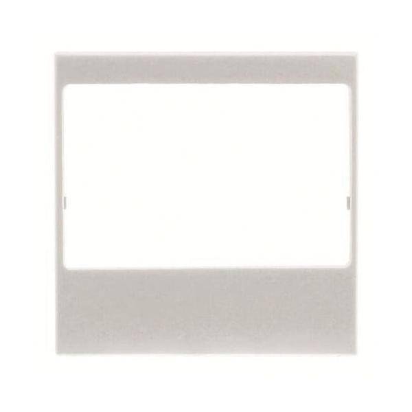 TAPA RADIO / AMPLIFICADOR EMPOTRAR ZENIT PLATA
