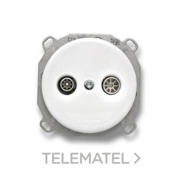 TOMA FINAL RTV-SAT DO EMPOTRAR PORCELANA BLANCO (PACK)