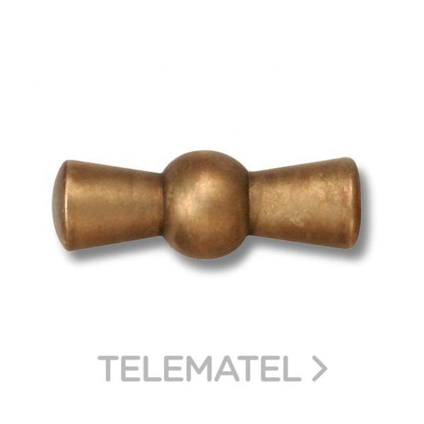 CONJUNTO LAZO ROTATIVO METAL + TORNILLO PATIN LATN ENVEJECIDO (PACK 5u)