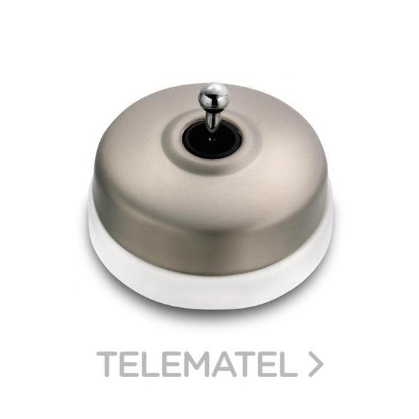 CRUZAMIENTO PORCELANA LATN 10A 250V NQUEL (PACK)
