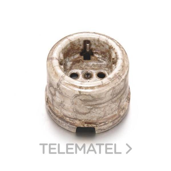 BASE ENCHUFE TOMA TIERRA LATERAL 16A 250V REGGIA (PACK)