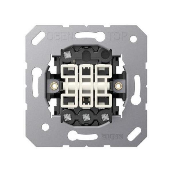 MECANISMO INTERRUPTOR UNIPOLAR 10AX/250V CONEXIÓN A TORNILLO