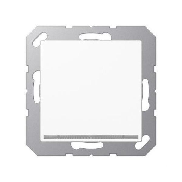 PLACA ORIENTACIÓN LED SIN SENSOR BLANCO ALPINO TERMOPLÁSTICO EXTRABRILLANTE