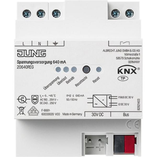 FUENTE DE ALIMENTACIN KNX 640mA CON FILTRO 4M