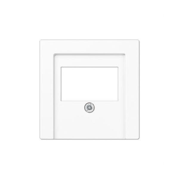 PLACA PARA MÓDULO COMUNICACIÓN KNX/USB AS500 BLANCO ALPINO