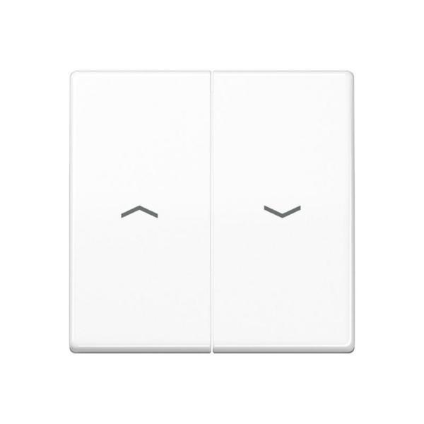 TECLA PARA INTERRUPTOR PULSADOR PERSIANA PLACA CENTRAL BLANCO