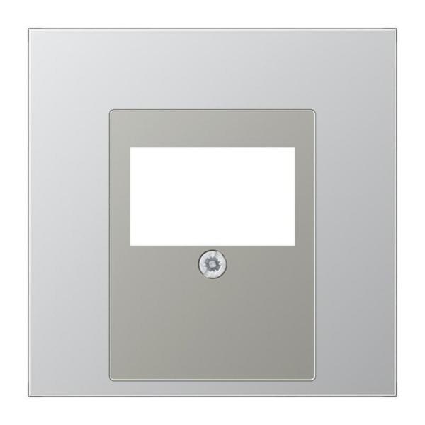PLACA PARA MÓDULO COMUNICACIÓN KNX/USB TOMA ALTAVOZ ALUMINIO