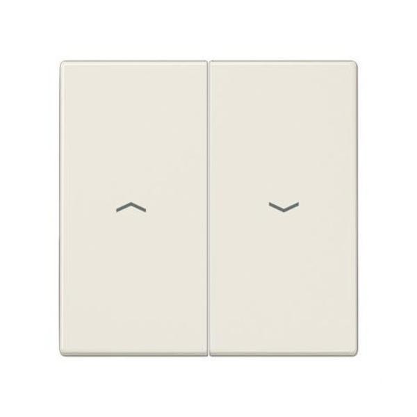 TECLA DOBLE PERSIANA BLANCO MARFIL