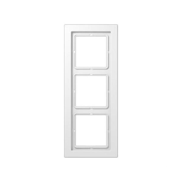 MARCO TRIPLE PARA MONTAJE HORIZONTAL VERTICAL BLANCO ALPINO