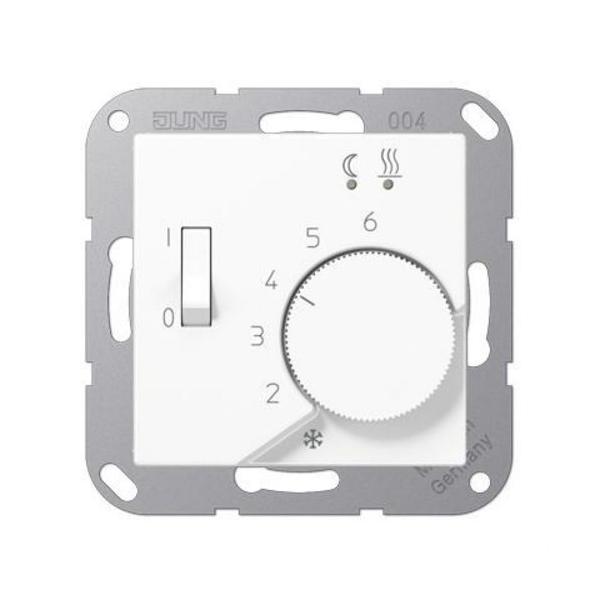 TERMOSTATO SUELO RADIANTE 10A 250V BLANCO ALPINO