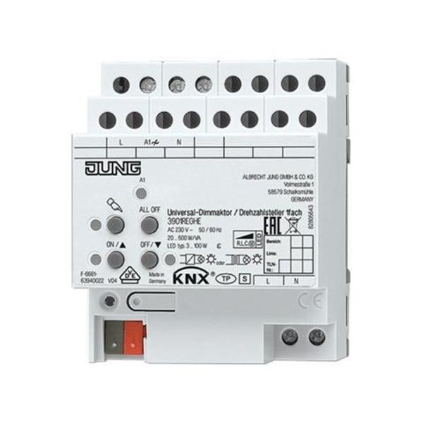 ACTUADOR DIMMER REGULADOR VELOCIDAD KNX 1 CANAL