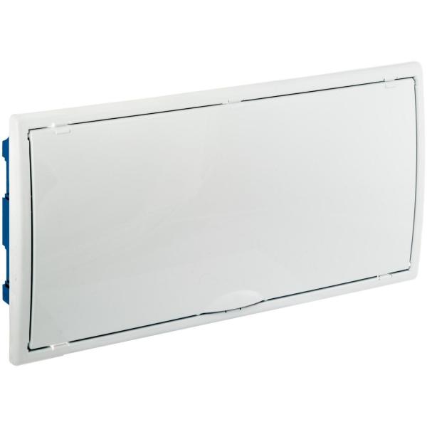 CAJA DISTR.EMP.TAB.HUECO 22 EL.450x222x72mm MO.PTA.BL