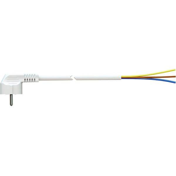 PROLONGADOR CLAV.BIP.1,5m 10A 250V ESPIGAS d.4,8mm SECCIÓN 3G1,5mm