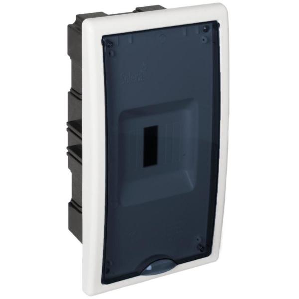 CAJA DISTR.EMP.4 EL.140x270x72mm MO.BL PTA.FUM