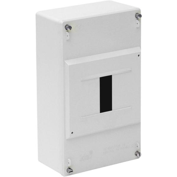CAJA DISTR.SUPF.4 EL.PCTB.120x195x69mm BL