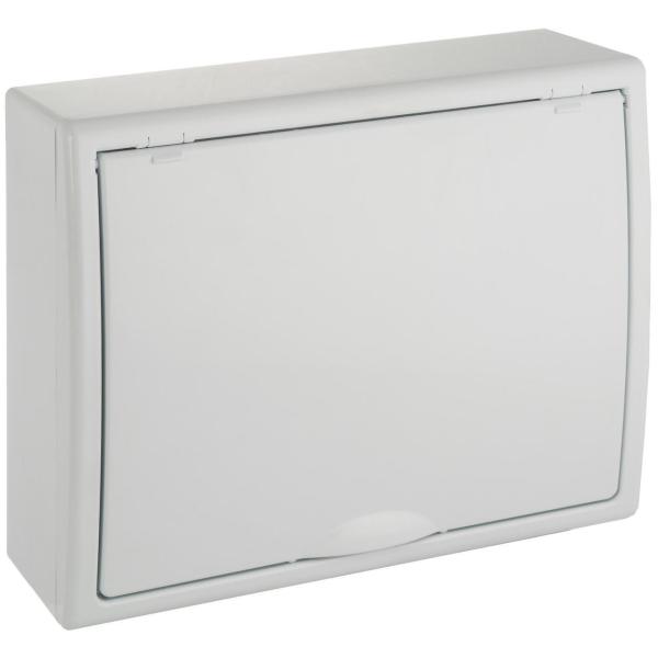 CAJA DE DISTRIBUCIN DE SUPERFICIE DE 12 ELEMENTOS 302x247x104mm COLOR BLANCO