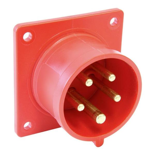 CLAVIJA TRASCUADRO 3P+neutro+TT 32A 400V IP44